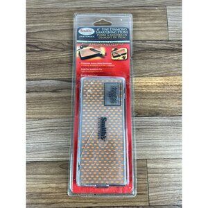 Smith's 6" Fine Sharpening Diamond Knife and Tool Sharpening Stone